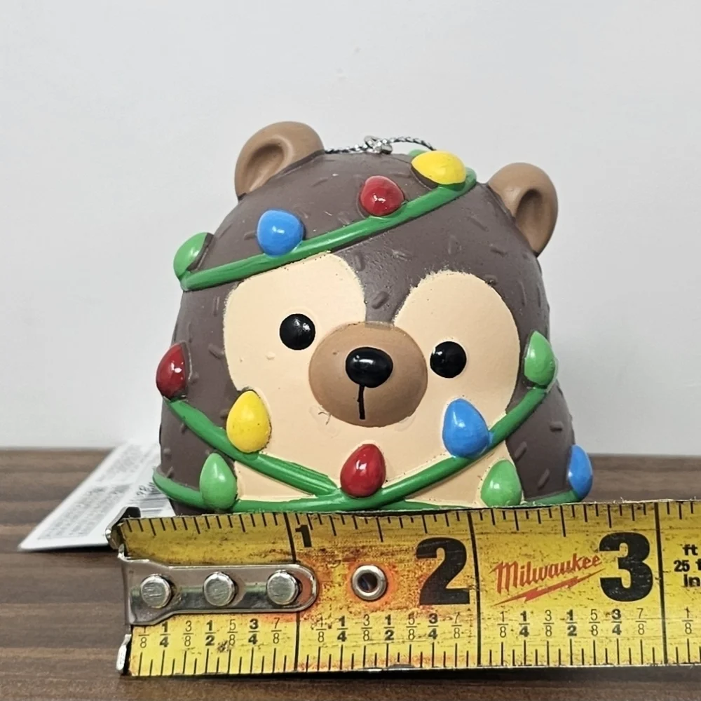 Squishmallows Holiday Christmas Ornament- Hans The Hedgehog Kurt Adler 2022 NEW